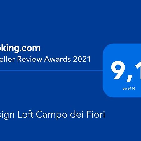 로마 Design Loft Campo Dei Fiori 아파트 외부 사진